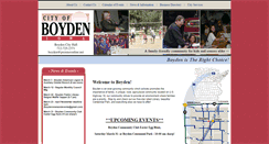 Desktop Screenshot of boydeniowa.net